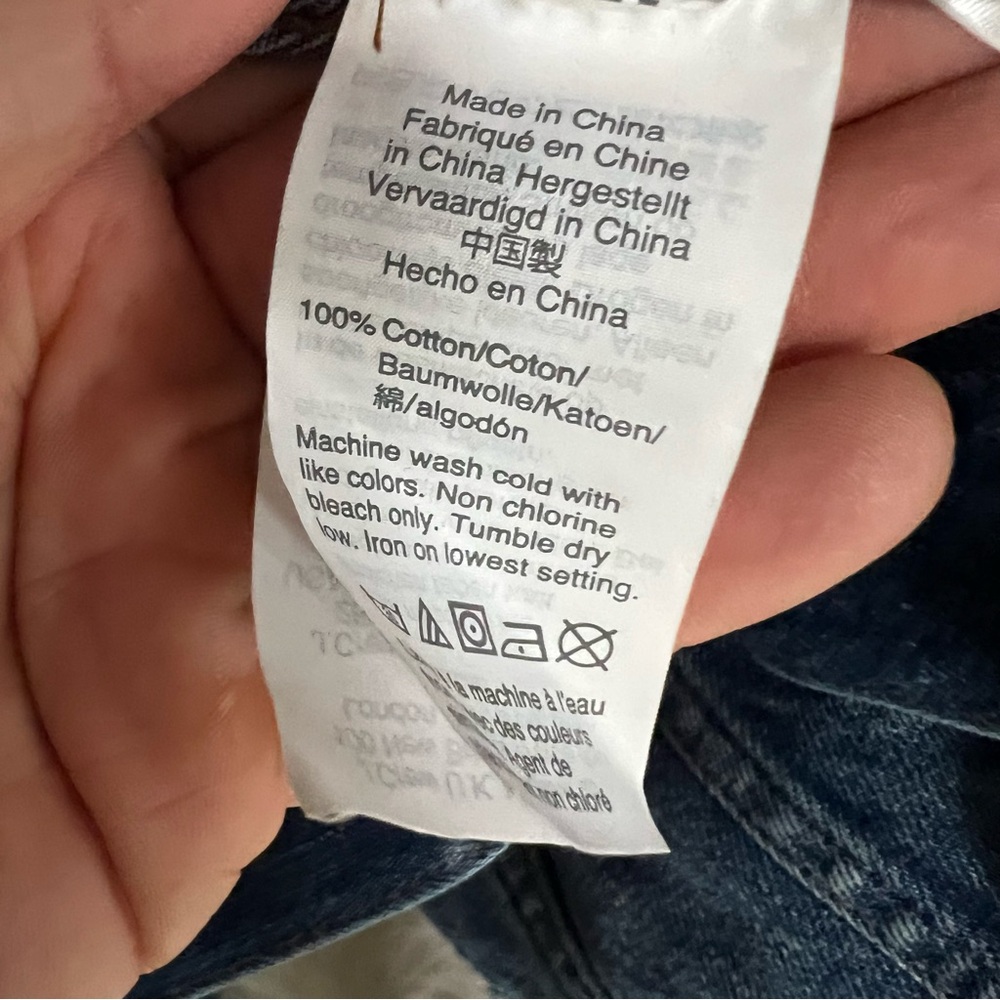 NWT MADEWELL Denim Jacket, 3X - Picture 10 of 13